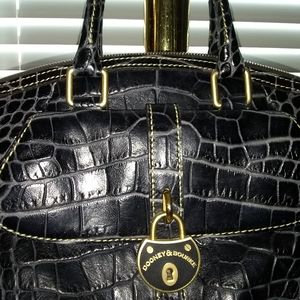 Dooney & Bourke Campbell Crocodile Purse